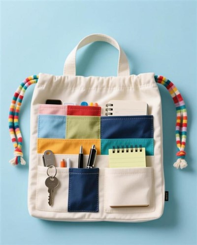 Sacos funcionais de poliéster