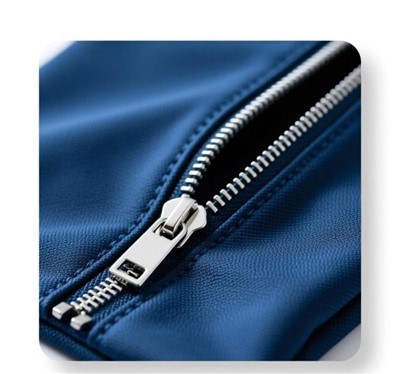 Bolsa de poliéster com zíper